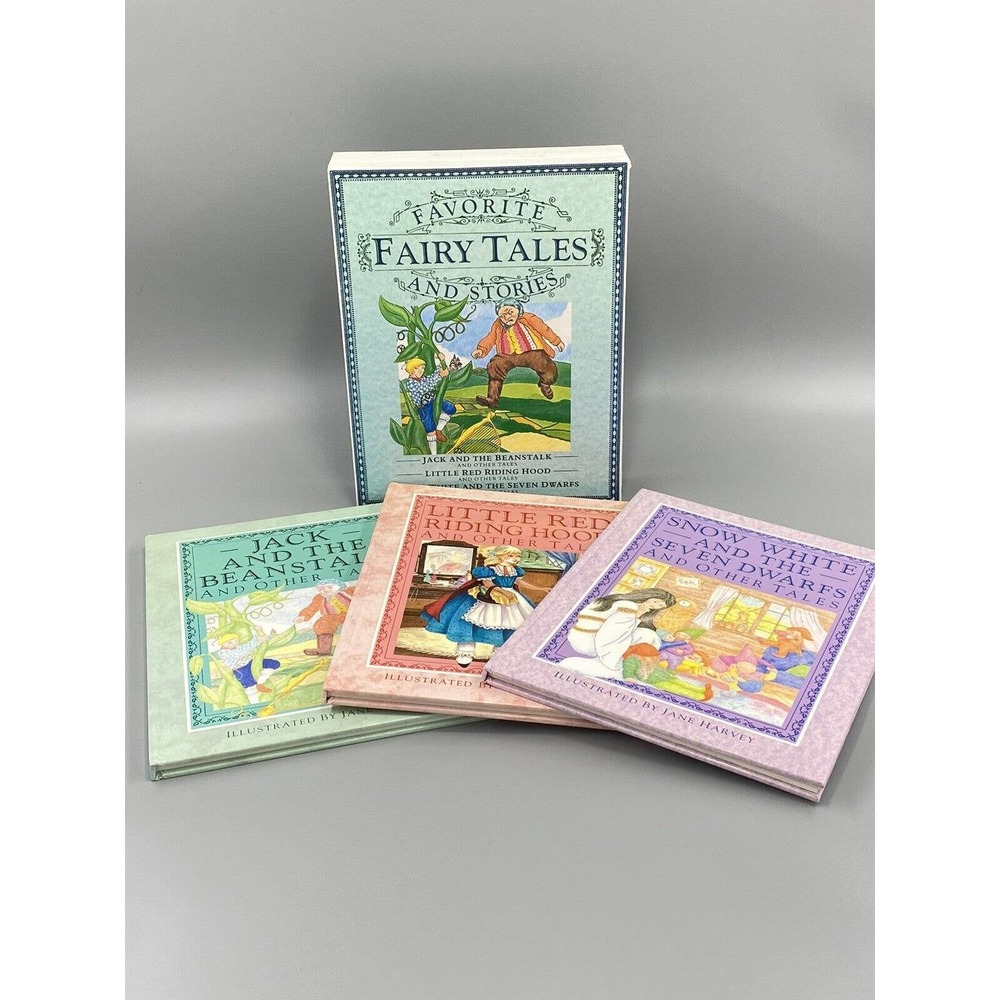 Vintage 1988 - Bracken Books Set-‎ Favorite Fairy Tales & Stories W/ Snow White